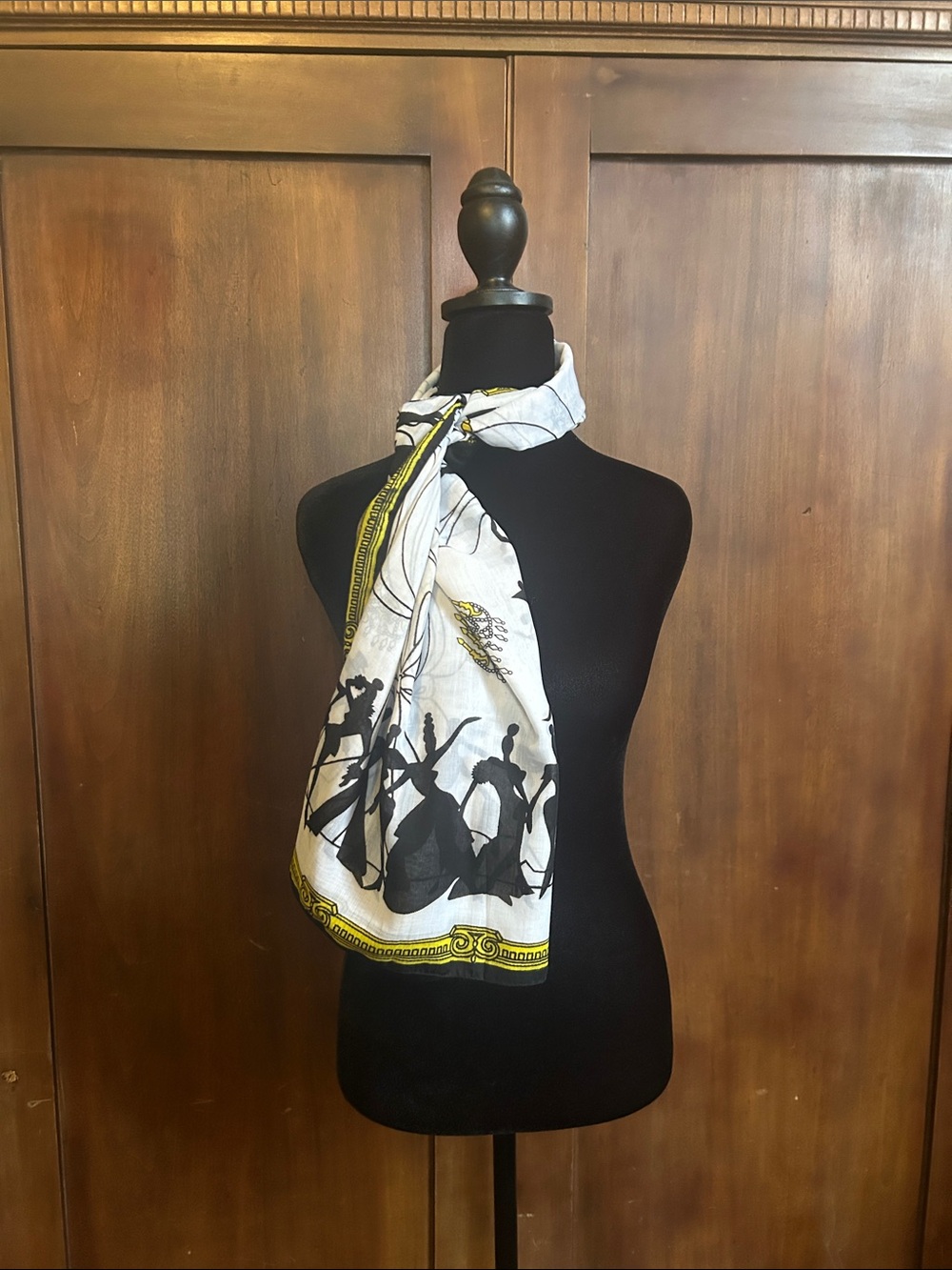 Rare Chandelier Dancers Jacques Fath Scarf - Picture 2 of 9